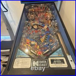 1992 Lethal Weapon 3 Pinball Machine Leds Plays Pesce Glover Gibson