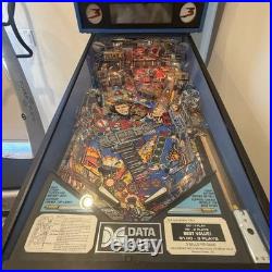 1992 Lethal Weapon 3 Pinball Machine Leds Plays Pesce Glover Gibson