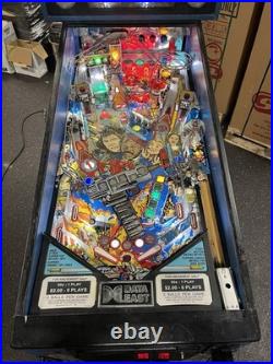 1992 Lethal Weapon 3 Pinball Machine Leds Plays Pesce Glover Gibson