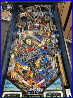 1992 Lethal Weapon 3 Pinball Machine Leds Plays Pesce Glover Gibson