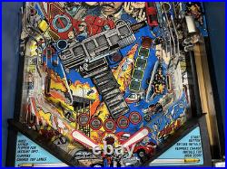 1992 Lethal Weapon 3 Pinball Machine Leds Plays Pesce Glover Gibson