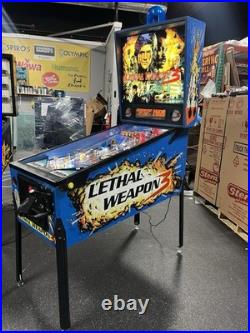 1992 Lethal Weapon 3 Pinball Machine Leds Plays Pesce Glover Gibson