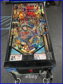 1992 Lethal Weapon 3 Pinball Machine Leds Professional Techs Glover Pesce Gibson