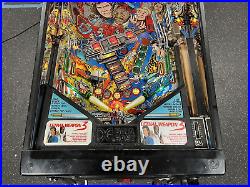 1992 Lethal Weapon 3 Pinball Machine Leds Professional Techs Glover Pesce Gibson