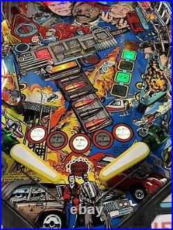 1992 Lethal Weapon 3 Pinball Machine Leds Professional Techs Glover Pesce Gibson