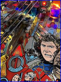 1992 Lethal Weapon 3 Pinball Machine Leds Professional Techs Glover Pesce Gibson