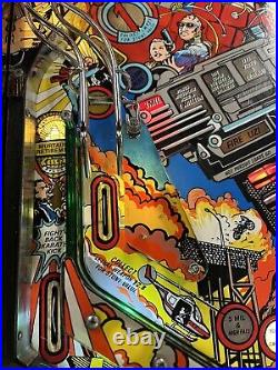 1992 Lethal Weapon 3 Pinball Machine Leds Professional Techs Glover Pesce Gibson