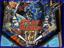 1992 Star Wars Pinball Machine Fully Restored Stunning Original Trilogy