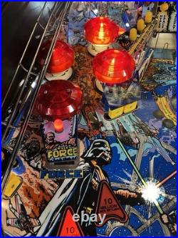 1992 Star Wars Pinball Machine Fully Restored Stunning Original Trilogy