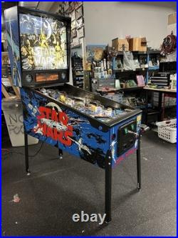 1992 Star Wars Pinball Machine Fully Restored Stunning Original Trilogy