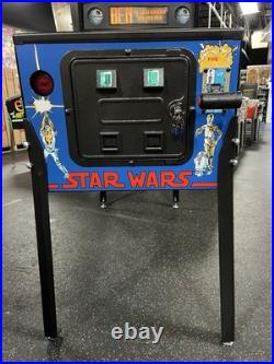 1992 Star Wars Pinball Machine Fully Restored Stunning Original Trilogy