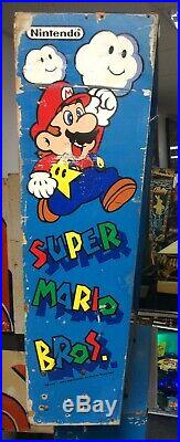 1992 Super Mario Bros Pinball Machine Leds Nice Playfield Plays Great
