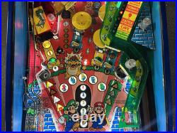 1992 Super Mario Bros Pinball Machine Leds Professional Techs Brothers Luigi
