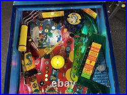 1992 Super Mario Bros Pinball Machine Leds Professional Techs Brothers Luigi