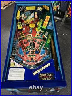 1992 Super Mario Bros Pinball Machine Leds Professional Techs Brothers Luigi