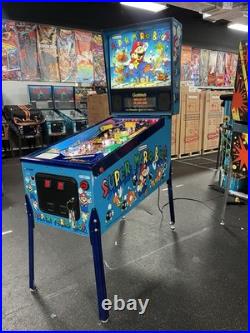 1992 Super Mario Bros Pinball Machine Leds Professional Techs Brothers Luigi