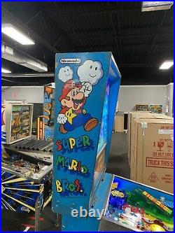 1992 Super Mario Bros Pinball Machine Nintendo Leds Brothers Incredible