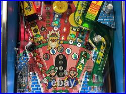 1992 Super Mario Bros Pinball Machine Prof Techs Plays Great Nintendo