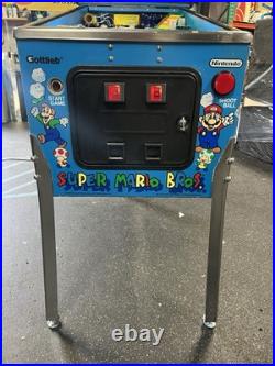 1992 Super Mario Bros Pinball Machine Prof Techs Plays Great Nintendo