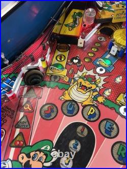 1992 Super Mario Bros Pinball Machine Prof Techs Plays Great Nintendo 1992 Super Mario Bros Pinball Machine Prof Techs Plays Great Nintendo