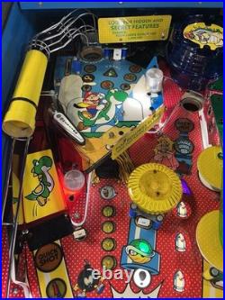 1992 Super Mario Bros Pinball Machine Prof Techs Plays Great Nintendo
