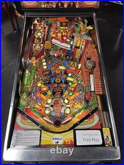 1993 Indiana Jones The Pinball Adventure Pinball Machine Leds Stunning Pin