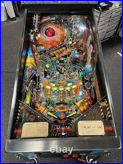 1993 Judge Dredd Pinball Machine Leds Professional Techs Topper Comics