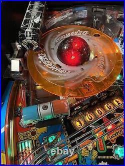 1993 Judge Dredd Pinball Machine Leds Professional Techs Topper Comics