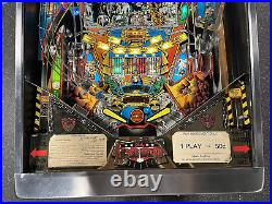 1993 Judge Dredd Pinball Machine Leds Professional Techs Topper Comics