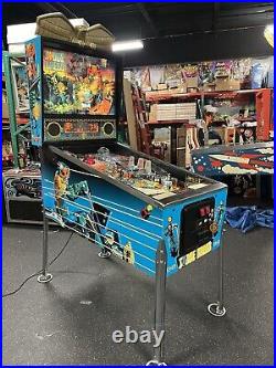 1993 Judge Dredd Pinball Machine Leds Professional Techs Topper Comics