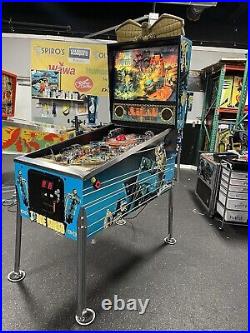 1993 Judge Dredd Pinball Machine Leds Professional Techs Topper Comics