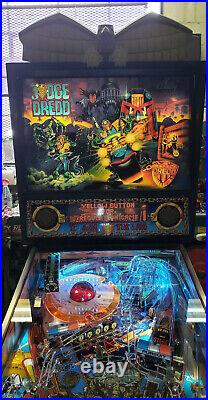 1993 Judge Dredd pinball machine by Bally Midway fully restored Excellent pin