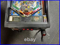 1993 Jurassic Park Pinball Machine Dinosaur Eats The Ball Leds The Original