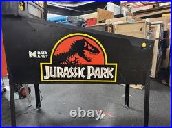 1993 Jurassic Park Pinball Machine Dinosaur Eats The Ball Leds The Original