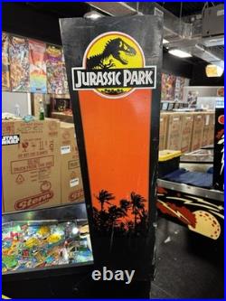 1993 Jurassic Park Pinball Machine Dinosaur Eats The Ball Leds The Original