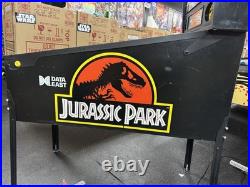 1993 Jurassic Park Pinball Machine Dinosaur Eats The Ball Leds The Original 1993 Jurassic Park Pinball Machine Dinosaur Eats The Ball Leds The Original