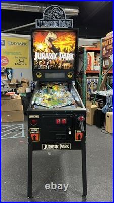 1993 Jurassic Park Pinball Machine Leds Fully Refurbished Plays Great 1993 Jurassic Park Pinball Machine Leds Fully Refurbished Plays Great