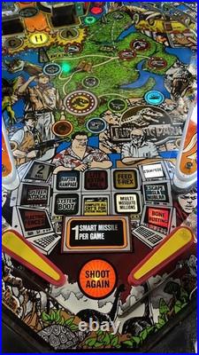 1993 Jurassic Park Pinball Machine Leds Fully Refurbished Plays Great