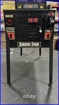 1993 Jurassic Park Pinball Machine Leds Fully Refurbished Plays Great