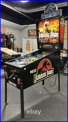 1993 Jurassic Park Pinball Machine Leds Fully Refurbished Plays Great