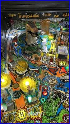 1993 Jurassic Park Pinball Machine Leds Fully Refurbished Plays Great