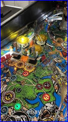 1993 Jurassic Park Pinball Machine Leds Fully Refurbished Plays Great