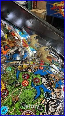 1993 Jurassic Park Pinball Machine Leds Fully Refurbished Plays Great