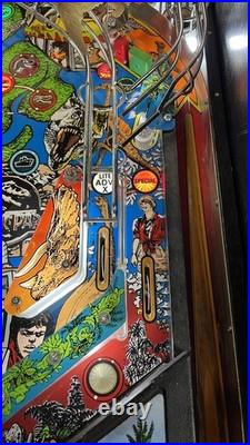 1993 Jurassic Park Pinball Machine Leds Fully Refurbished Plays Great 1993 Jurassic Park Pinball Machine Leds Fully Refurbished Plays Great
