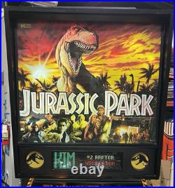 1993 Jurassic Park Pinball Machine Leds Fully Restored Nicest You Will Find