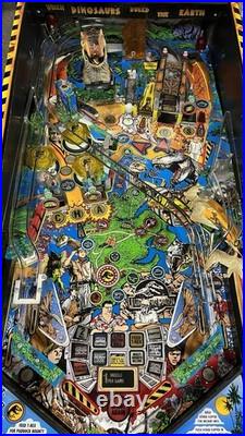 1993 Jurassic Park Pinball Machine Leds Fully Restored Nicest You Will Find