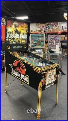 1993 Jurassic Park Pinball Machine Leds Fully Restored Nicest You Will Find