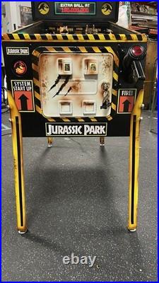 1993 Jurassic Park Pinball Machine Leds Fully Restored Nicest You Will Find