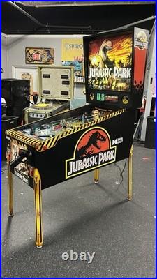 1993 Jurassic Park Pinball Machine Leds Fully Restored Nicest You Will Find