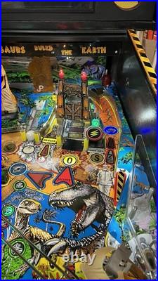 1993 Jurassic Park Pinball Machine Leds Fully Restored Nicest You Will Find